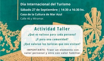 SE REALIZAR UN TALLER SOBRE PATRIMONIO Y TURISMO